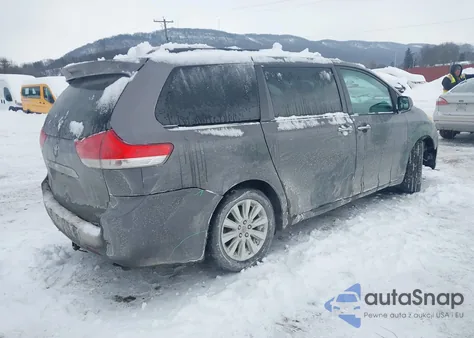 2012 Toyota Sienna Limited 7 Passenger from USA, damaged, VIN 5TDDK3DC5CS033739